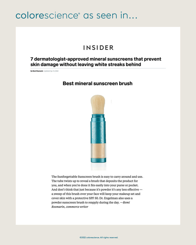Best Mineral Sunscreen Brush