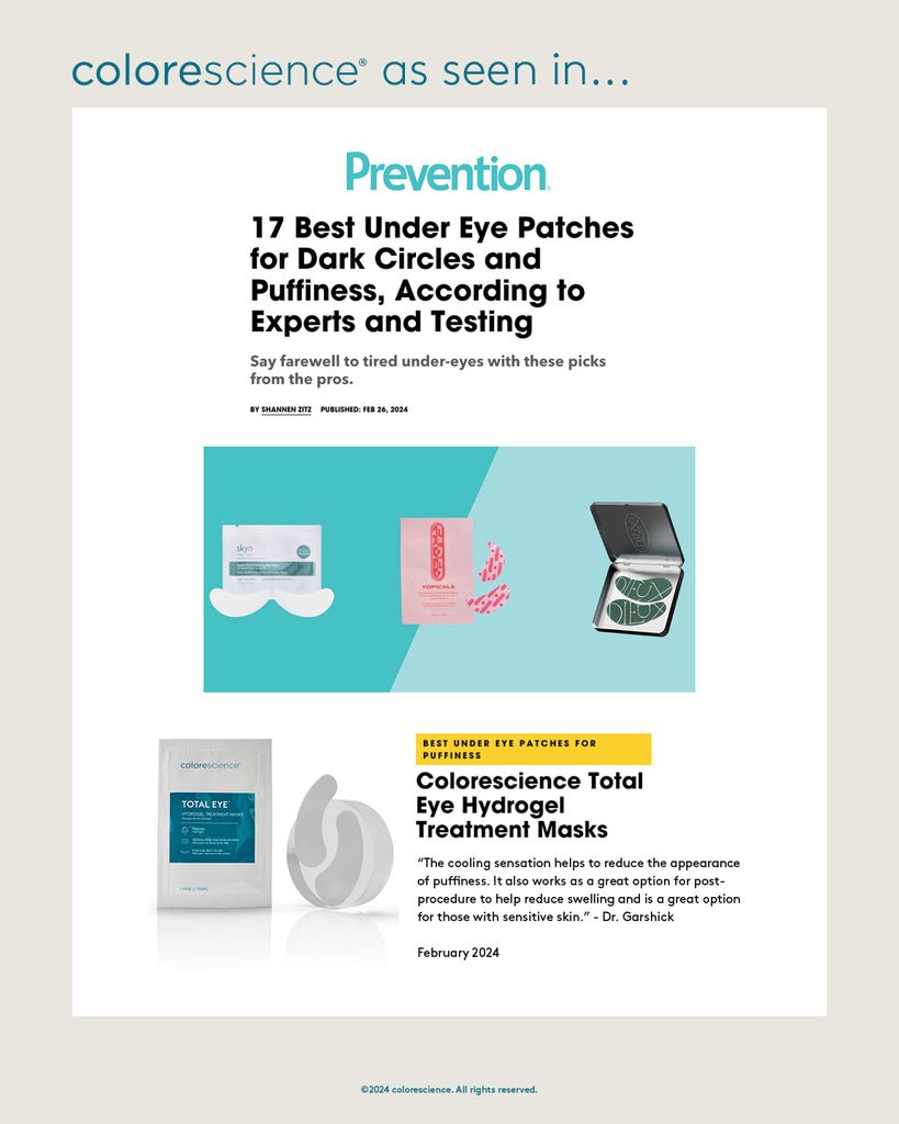 Best Under Eye Patches for Puffiness – Colorescience