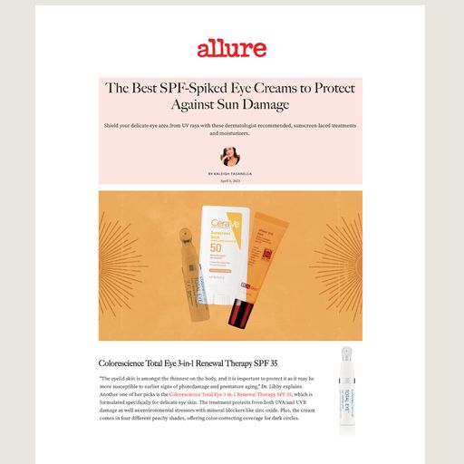 The Best SPF-Spiked Eye Creams