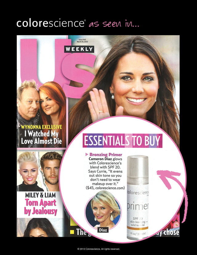 Colorescience in US Weekly