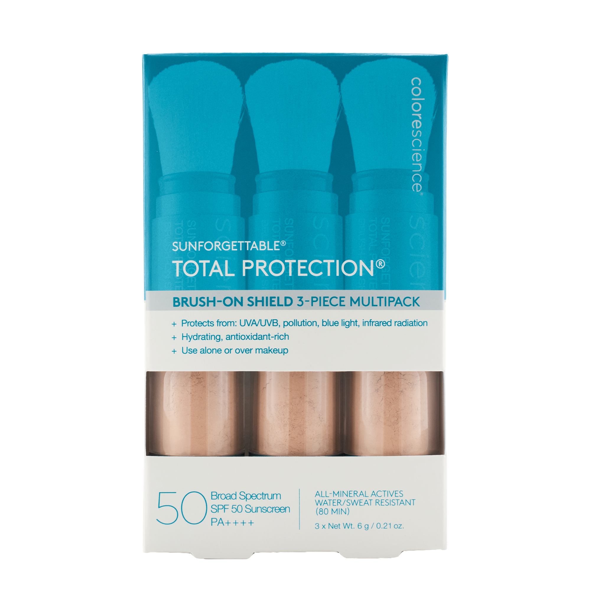 Sunforgettable® Total Protection™ Brush-on Shield SPF 50 Multipack || Medium
