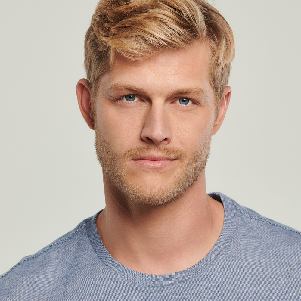 Man with fair skin tone wearing Sunforgettable® Total Protection™ Sport Stick SPF 50 || all