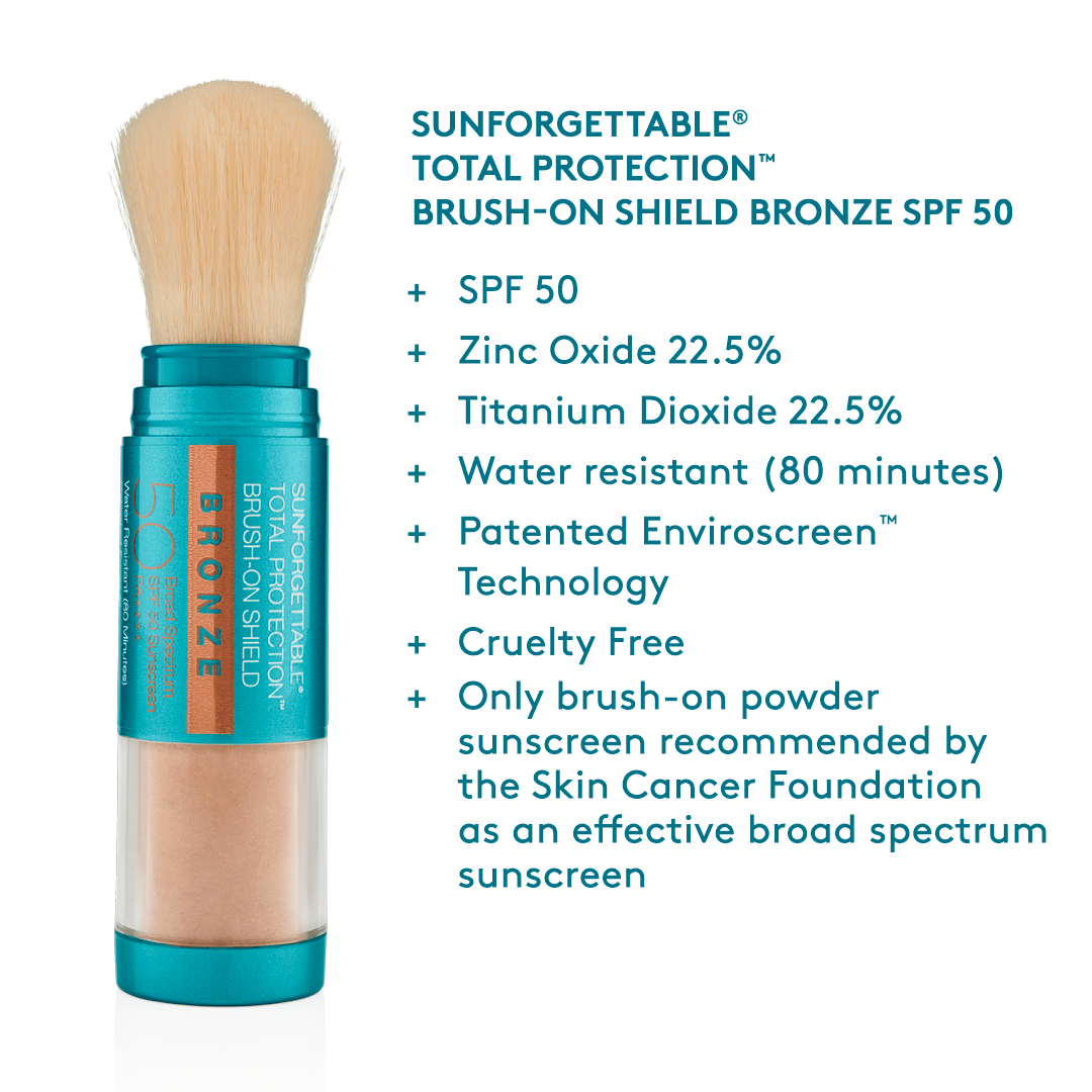 Sunforgettable® Total Protection™ Brush-On Shield Bronze SPF 50 info || all