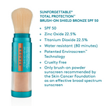 Sunforgettable® Total Protection™ Brush-On Shield Bronze SPF 50 info || all