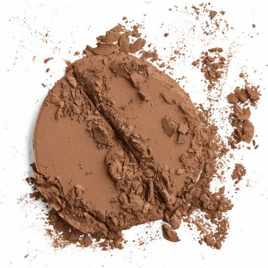 Natural Finish Pressed Foundation SPF 20 pressed powder || deep mocha