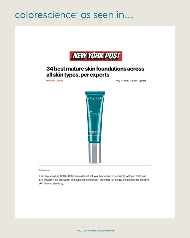 Voted by Experts for Best Mature Skin Foundation Across All Skin Types