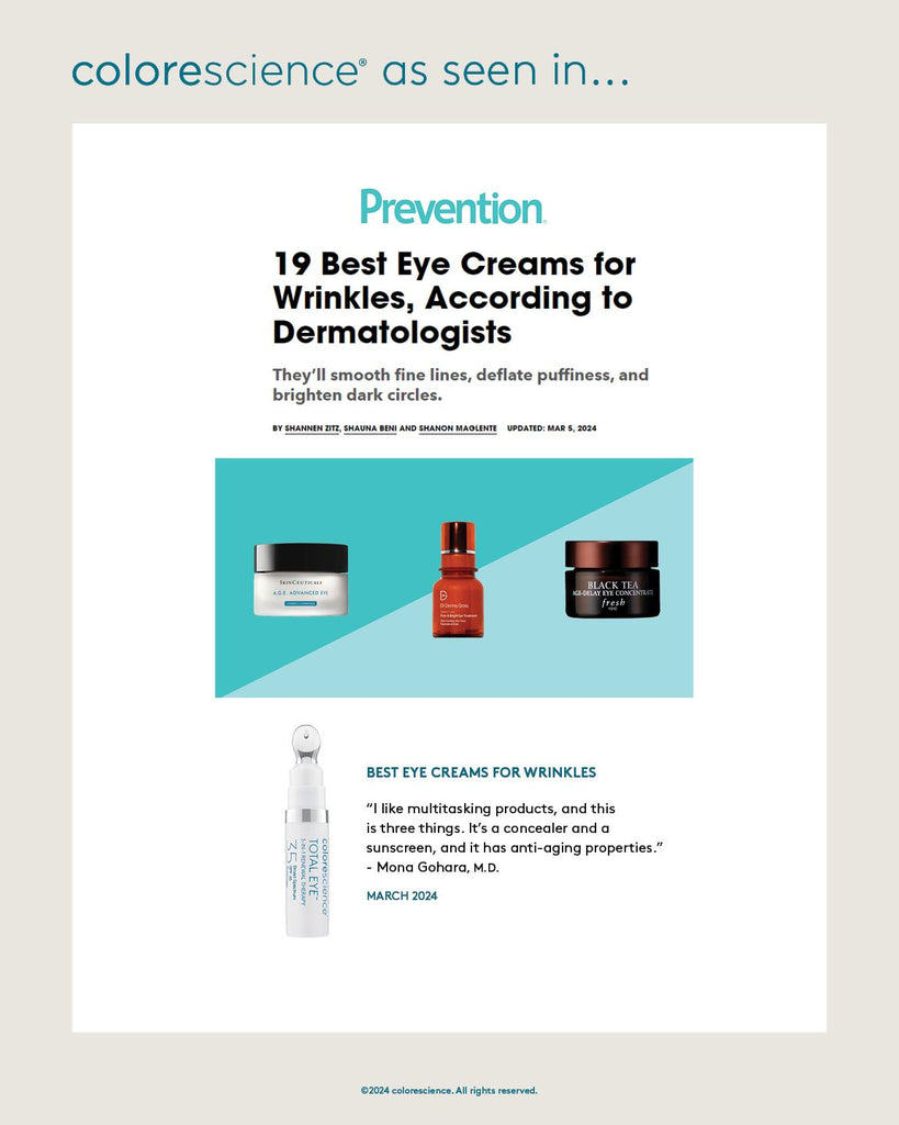 Best Eye Creams for Wrinkles – Colorescience