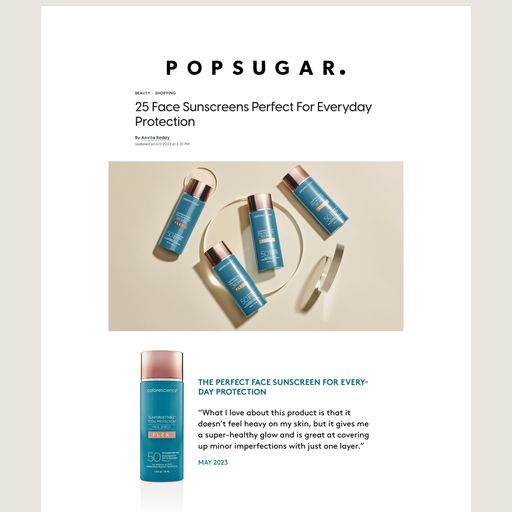 The Perfect Face Sunscreen for Everyday Protection