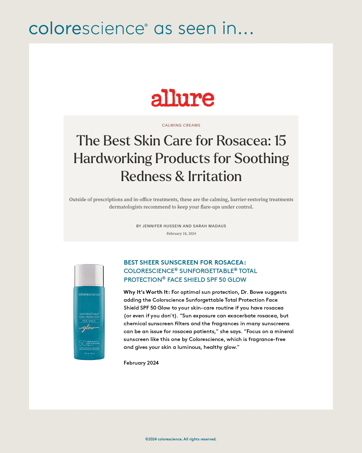 Best Sunscreen for Rosacea – Colorescience