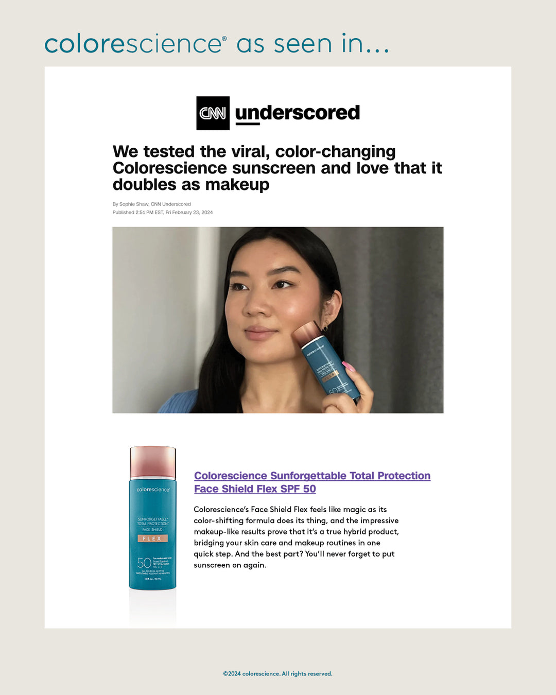 The Viral Color Changing Sunscreen – Colorescience