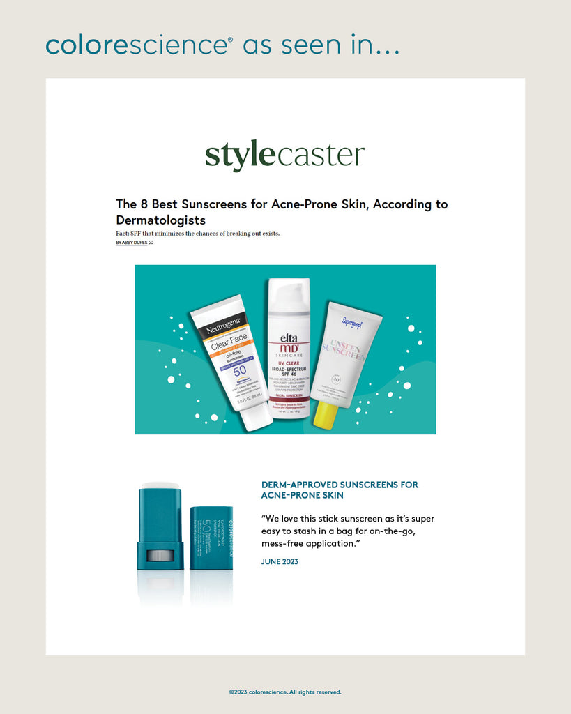Derm-Approved Sunscreens for Acne-Prone Skin – Colorescience