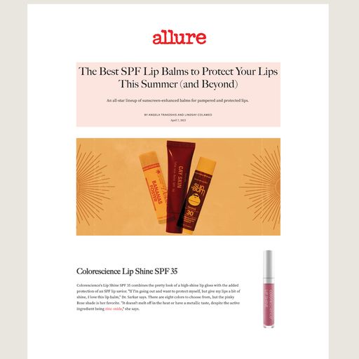 The Best SPF Lip Balms to Protect Your Lips