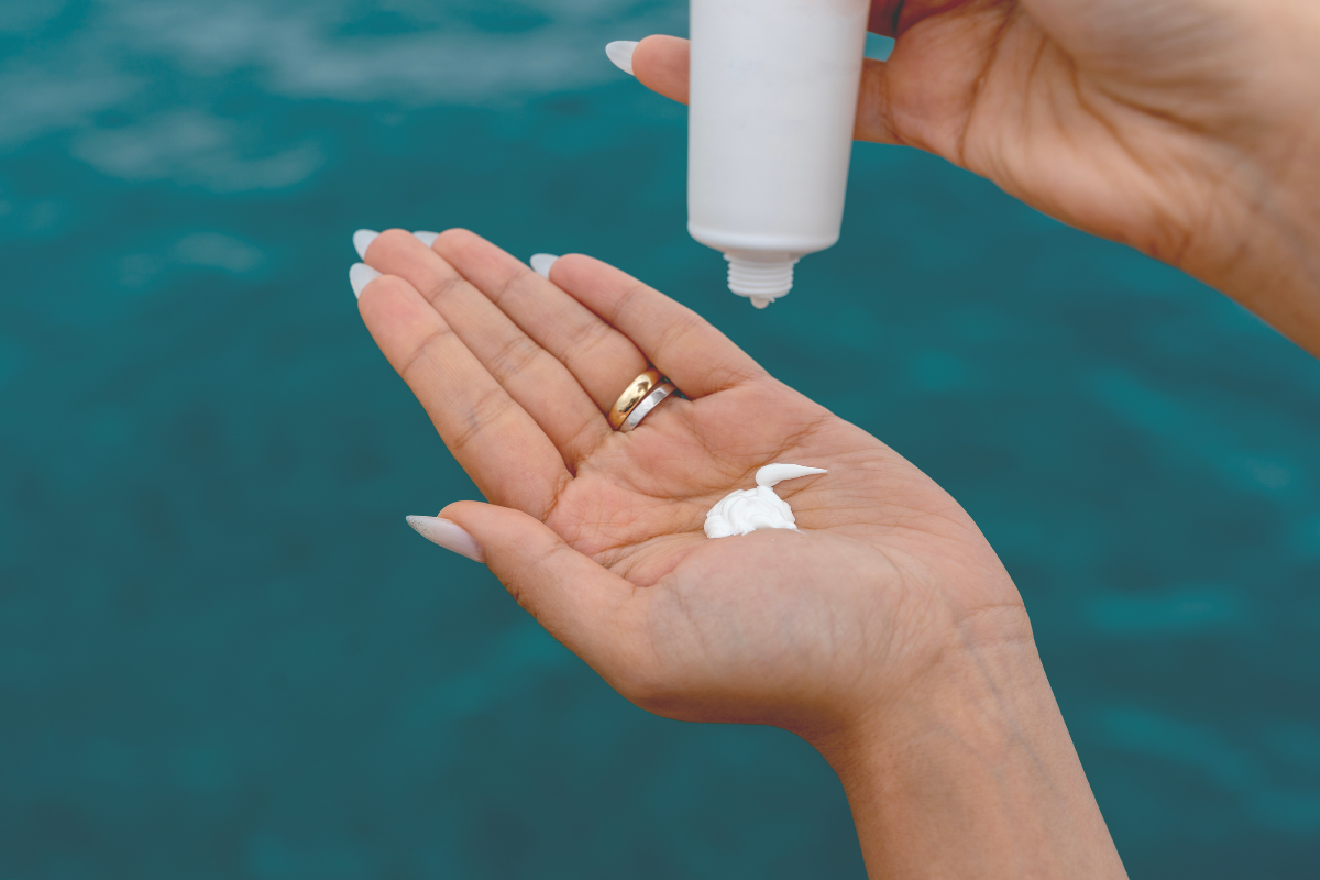 Water-Resistant Sunscreen for Sports, Sweat & Swimming