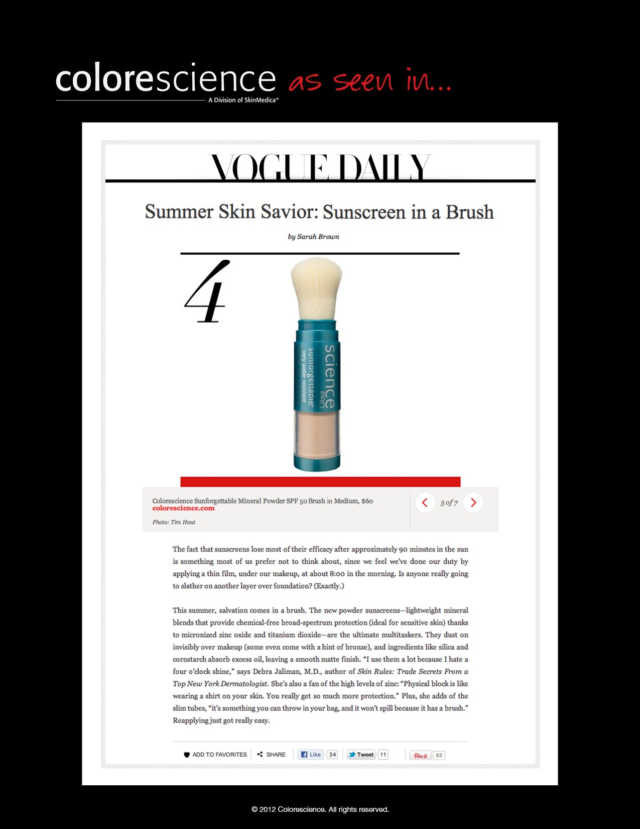 Summer Skin Savior: Sunscreen in a Brush