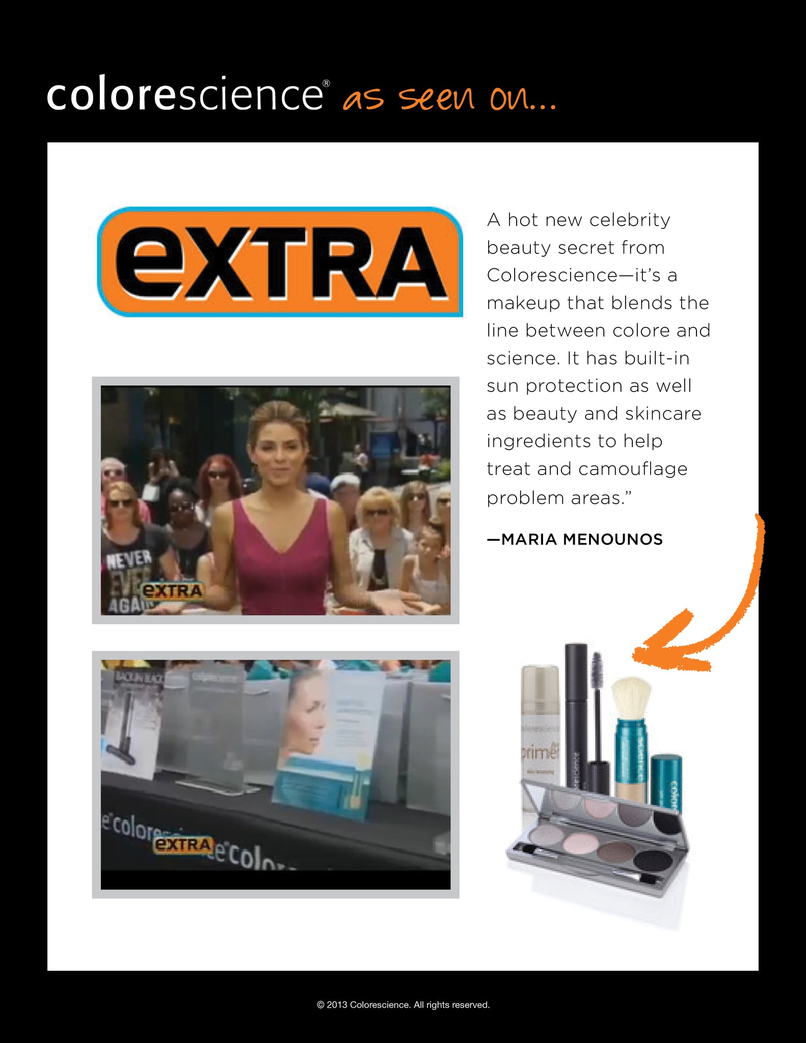 Colorescience on Extra TV