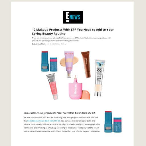 Must-have SPF Makeup for your Spring Beauty Routine