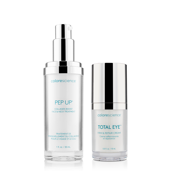 Colorescience Pep Up Collagen Boost Face & Neck Treatment, Total Eye Firm & Repair Cream