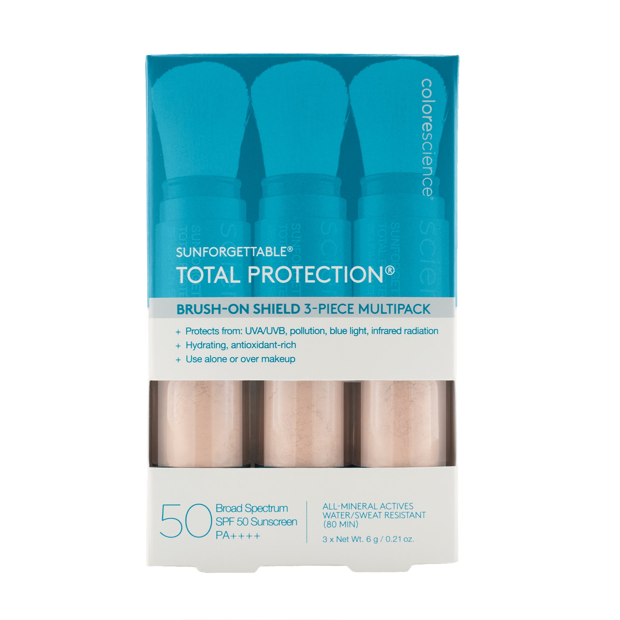 Sunforgettable® Total Protection™ Brush-on Shield SPF 50 Multipack || Fair