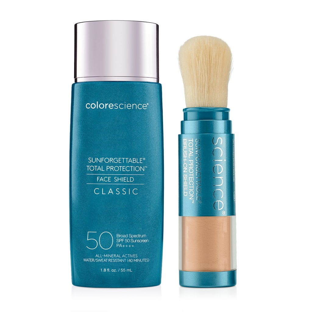Colorescience Face Shield SPF 50 + Brush Custom Duo