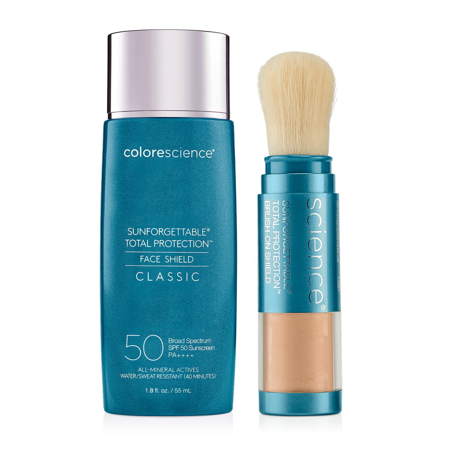 Face Shield SPF 50 + Brush Custom Duo – Colorescience Face Shield SPF 50 + Brush Custom Duo – Colorescience