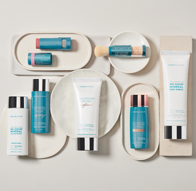 Total Protection® Collection of skincare products on a neutral background