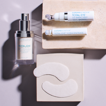 Total Eye® Collection, featuring Total Eye® Firm & Repair Cream, Total Eye® 3-in-1 Renewal Therapy SPF 35, Total Eye® Hydrogel Treatment Masks