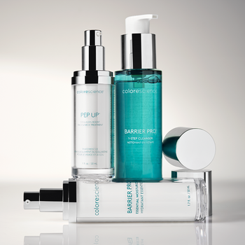 Esthetician curated regimens and bundles. Featuring  Barrier Pro™ 1-Step Cleanser, Barrier Pro™ Essential Moisturizer and Pep Up® Collagen Boost Face & Neck Serum
