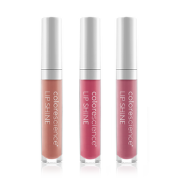Lip Shine SPF 35: Champagne, Pink, and Rose