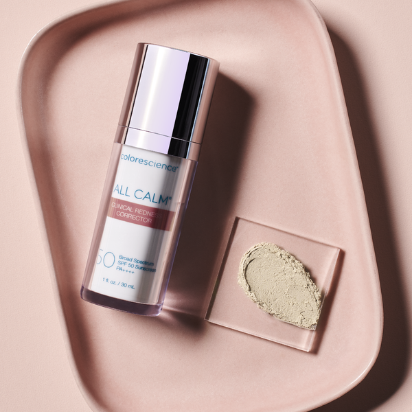 All Calm® Clinical Redness Corrector SPF 50 with swatch