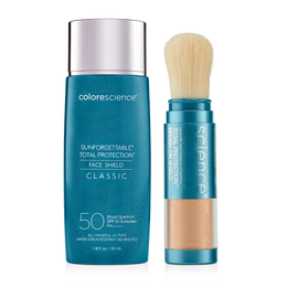 Sunforgettable® Total Protection™ Face Shield Classic SPF 50 and Brush-On Shield SPF 50