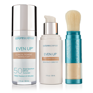 even up hyperpigmentation regimen || all