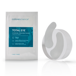 total eye hydrogel masks in packaging and one paid of mask outside of packaging